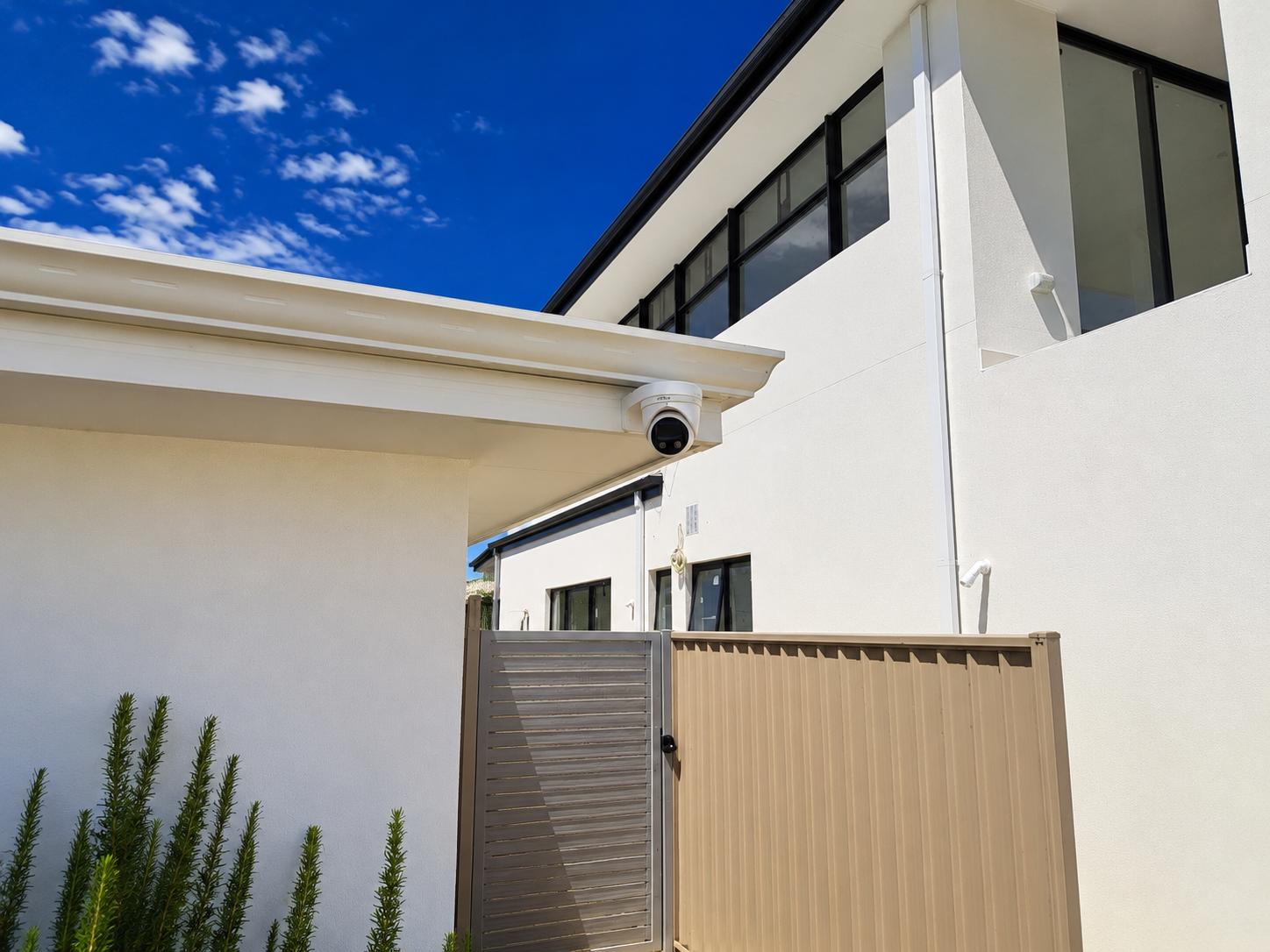 cctv installation perth job 1 Dahua CCTV cameras installed on Perth residential home